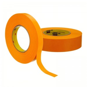 High Temp Performance 3M 2525 Flatback Tape for Paint Masking