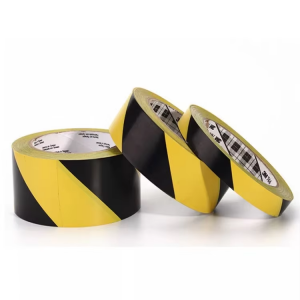 3M 766 Safety Stripe Vinyl Yellow and Black Tape for Safety Markings